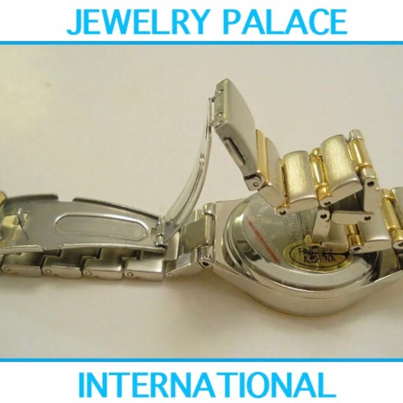 Two- Tone Stainless Steel California Quarter Watch - Picture 8 of 8